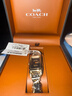蔻馳（COACH）CADIE系列 閆桉同款 皮帶石英女表小方糖14504281 禮物/送禮 曬單實(shí)拍圖