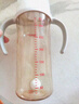 貝親奶瓶ppsu 嬰兒奶瓶 防脹氣奶瓶新生兒寬口徑防摔奶瓶 330ml 9-12月 自帶LL奶嘴 曬單實(shí)拍圖