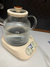 WIFER德國養生壺全玻璃燒水壺辦公室迷你煮茶器燉煮一體煮茶壺家用花茶壺小型恒溫壺0膠水養身電熱水壺 全玻璃0膠水0金屬丨8H恒溫丨24H預約 1.2L 嬰幼兒沖奶調奶器智能保溫 曬單實(shí)拍圖