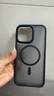 0度 適用iPhone15promax手機(jī)殼磁吸保護(hù)套蘋果15膚感手機(jī)套全包硅膠防摔抗指紋磨砂殼 磨砂黑色-Magsafe磁吸充電 iPhone 15 Pro Max 曬單實(shí)拍圖
