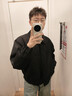 優(yōu)衣庫合作款男裝女裝PUFFTECH空氣棉服休閑短茄克外套夾克479411 09 黑色 L /175/100A 曬單實(shí)拍圖