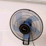 美的（Midea）【五葉颶風(fēng)】工業(yè)遙控壁扇/掛壁式商居兩用風(fēng)扇/120°廣角搖頭定時(shí)電風(fēng)扇/工廠(chǎng)通風(fēng)吊扇 FW40-11AR 曬單實(shí)拍圖