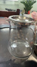 美斯尼 玻璃公道杯加茶漏套裝大容量茶具配件不銹鋼過濾網(wǎng)分茶器茶海玻璃大號帶把手功夫茶道加厚耐熱公杯 谷雨公道杯 曬單實拍圖