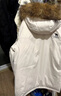 駱駝（CAMEL）戶外極寒派克工裝毛領(lǐng)情侶款羽絨服保暖加厚中長款外套 曬單實(shí)拍圖