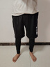 維多利亞旅行者速干跑步運動(dòng)褲男士秋冬健身運動(dòng)假兩件長(cháng)褲短褲 黑色  3XL  曬單實(shí)拍圖