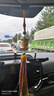 格律車(chē)飾藏式合金轉運輪汽車(chē)掛件車(chē)內吊飾保平安符吊墜高檔車(chē)載后視鏡掛飾 平安轉運輪車(chē)掛【金色】 曬單實(shí)拍圖