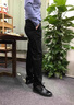 羅蒙高端男士休閑褲秋冬季2025新款直筒寬松彈力男褲商務(wù)西裝長(cháng)褲子 藏青色 33 【腰圍2尺6】 曬單實(shí)拍圖