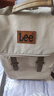 Lee雙肩包男設(shè)計感小眾大學(xué)生書包女大容量旅行背包初中電腦包卡其色 曬單實拍圖