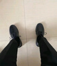 回力皮鞋男士牛皮可選商務(wù)正裝男鞋增高德比鞋子男款耐磨 黑色 41 曬單實(shí)拍圖