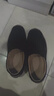 【大牌制造商】女鞋四季款平底單鞋百搭媽媽鞋休閑一腳蹬懶人鞋 黑色 37 曬單實(shí)拍圖