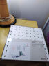 得力（deli）大號洞洞板可立式可夾免打孔書(shū)桌電腦桌書(shū)架上墻面廚房置物架衣柜收納  540*270mm 曬單實(shí)拍圖
