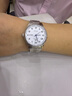 上海手表男女自動(dòng)機械品牌名表禮物【官方正品】情侶夜光防水表S8629 【口碑爆款】夜光雙歷銀盤(pán)男表 曬單實(shí)拍圖