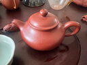 藏壺天下宜興紫砂壺純手工小容量功夫茶具原礦粗砂大紅袍家用泡茶壺矮潘壺 矮潘壺 曬單實(shí)拍圖