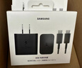 三星 Samsung 45W原裝旅行充電器套裝 適配三星S25+/S25Ultra/S24+/S24Ultra等手機 2025新版 黑色 曬單實(shí)拍圖