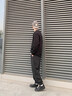 吉普（JEEP）美國正品束腳休閑褲男士春秋季重磅抽繩寬松運動(dòng)針織衛褲長(cháng)褲秋冬 深灰色 常規 【官方正品】 33 【適合150斤左右】 曬單實(shí)拍圖