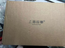 上海故事100%羊毛圍巾格子秋冬中秋節生日禮物女時(shí)尚保暖圍脖送女朋友披肩 曬單實(shí)拍圖