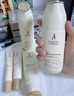 袋鼠媽媽準孕婦護膚品補水保濕潔面水乳面霜專用小麥4件套送媽媽七夕禮盒 曬單實拍圖