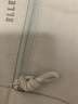 ELLE牛角包時(shí)尚包包女單肩包挎包通勤潮流斜跨小眾高級感小包腋下 淺灰色 曬單實(shí)拍圖