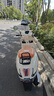 破界小卡拉圓燈款125踏板摩托車(chē)燃油2025款小巧代步免購置稅象牙白 曬單實(shí)拍圖