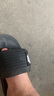 耐克（NIKE）官方OFFCOURT ADJUST男拖鞋秋季魔術(shù)貼一字拖室內(nèi)DQ9624 001黑/白色/黑 44 曬單實拍圖