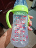 愛得利（evorie） 奶瓶 寬口徑吸管奶瓶 帶手柄PP材質(zhì)嬰兒奶瓶240ml（顏色隨機(jī)） 曬單實(shí)拍圖