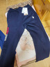 暇步士（Hush Puppies）【經(jīng)典款】童裝男大童秋季新品時(shí)尚百搭帥氣休閑感針織長(cháng)褲 藏藍 150 cm 曬單實(shí)拍圖