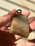 鳳禧珠寶 和田玉山水牌吊墜玉牌平安無(wú)事牌玉石吊墜七夕情人節禮物 新疆且末料 山水觀(guān)音 順風(fēng)順水 曬單實(shí)拍圖