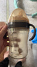 世喜嬰兒學(xué)飲杯鴨嘴杯6個(gè)月以上兒童水杯奶瓶ppsu防摔夏季牛奶杯 鴨嘴款+學(xué)飲嘴 曬單實(shí)拍圖