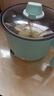 全自動蒸煮一體小電煮鍋宿舍學生鍋家用電炒鍋電飯煲電熱火鍋 1.85L 沙秋蘭[大容量]特價一天 升級防漏電[帶鋼籠]送長線+保 曬單實拍圖