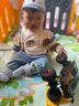 G.DUCKKIDS男童春秋季套裝2024新款嬰兒童裝寶寶休閑秋裝三件套男孩秋天衣服 X星星三件套藍色 100cm 曬單實(shí)拍圖