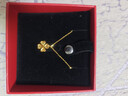 周六福黃金項(xiàng)鏈女四葉草吊墜生日禮物計(jì)價(jià)A0610846 約3.94g 40+5cm  曬單實(shí)拍圖