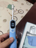 拜爾K6 兒童電動(dòng)牙刷  智能掃振全身防水 小學(xué)生男寶寶小孩軟毛護齦感應充電 3-6-12送孩子禮物 迪西藍 曬單實(shí)拍圖