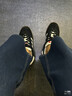 adidas「T頭鞋」STADT經(jīng)典時(shí)尚薄底運動(dòng)板鞋男女阿迪達斯三葉草   黑色/漢玉白/淺猩紅   43 曬單實(shí)拍圖