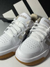 adidas ENTRAP美式校園風(fēng)低幫運(yùn)動(dòng)板鞋少年感復(fù)古籃球鞋阿迪達(dá)斯 白/金色   37 曬單實(shí)拍圖