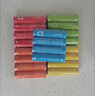米家5號堿性電池 40粒 高性價(jià)比 彩虹色外觀 大數(shù)量包裝 曬單實(shí)拍圖