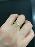周大福 時(shí)鐘黃金對戒愛(ài)心戒指(工費160)15號約4.85g F222351七夕 曬單實(shí)拍圖