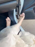 沐霓裸色高跟鞋女士氣質(zhì)皮鞋細跟赫本仙女風(fēng)配裙子氣質(zhì)婚鞋法式成年禮 裸色蝴蝶結高跟鞋 8cm 37 正常碼 曬單實(shí)拍圖