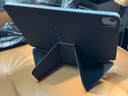 moft適用蘋(píng)果ipad air7保護套ipad pro保護套磁吸支架雙面夾通用mini7/6桌面增高支架平板支架帶筆槽 騎士黑 iPad Air 2020-2025【11英寸】 曬單實(shí)拍圖
