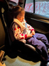 怡戈（Ekobebe）城堡椅兒童安全座椅增高墊3-12歲大童車載汽車便攜式簡(jiǎn)易 耀石灰 曬單實(shí)拍圖