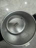 沃德百惠（WORTHBUY）316不銹鋼兒童牛奶杯寶寶喝水學(xué)飲杯雙層防燙帶刻度吸管杯子 兔 曬單實拍圖