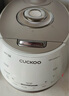 福庫（CUCKOO）小白貝電飯煲 家用韓國原裝進(jìn)口電飯鍋IH電磁加熱多功能預(yù)約定時(shí)智能語音高壓力自動(dòng)洗滌不粘鍋 DHP0650FW 3L 曬單實(shí)拍圖