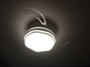 惠普風(fēng)扇燈普瑞led護眼隱形吊扇燈奶油風(fēng)中山燈具餐廳臥室燈扇包安裝 曬單實(shí)拍圖