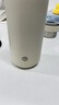 京東京造 咔噠保溫杯 茶水分離Tritan杯口三段式男士女316L不銹鋼 白400ml 曬單實(shí)拍圖