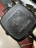 炊大皇牛排煎鍋 平底鍋健康無涂層厚鑄鐵煎盤牛扒盤電磁爐通用26cm 曬單實(shí)拍圖