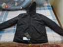拓路者3M新雪麗棉衣外套男冬款連帽拼接棉服夾克外套保暖棉大衣棉襖 黑色-男款 XL 曬單實(shí)拍圖