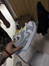 耐克NIKE男女休閑鞋喬丹AJ1小迪奧 JORDAN 1運動(dòng)鞋DC0774-105白灰41 曬單實(shí)拍圖
