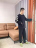 貓人MiiOW睡衣男士秋冬款加厚純棉空氣棉2025新款冬季款夾層家居服男款套裝 【夾層】3693男 L 曬單實(shí)拍圖
