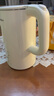 美的（Midea）電水壺熱水壺 304/316L不銹鋼 家用電熱水壺 無(wú)縫內膽雙層防燙便攜式控溫燒水壺養生開(kāi)水壺 1.5L 【多段控溫】SH15X301-PRO 曬單實(shí)拍圖