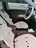 雅夢(mèng)夕汽車(chē)坐墊亞麻四季通用透氣車(chē)內必備座墊卡通可愛(ài)女生座套冬季新款 【四季通用】粉色萌萌貓前排坐墊（單張） 無(wú)規格 曬單實(shí)拍圖