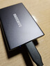 三星（SAMSUNG） 2TB Type-c USB 3.2 移動(dòng)固態(tài)硬盤(pán)（PSSD） T7 灰色 NVMe傳輸速度1050MB/s 手機(jī)直連筆記本外接 曬單實(shí)拍圖